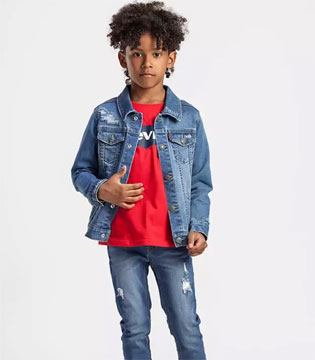ROOKIE,LEVI‘S,牛仔,开学,童装,时尚,舒适,穿搭,牛仔夹克,连帽卫衣,牛仔裤,背带裙