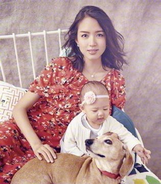 张梓琳,愿你慢慢长大,张梓琳女儿