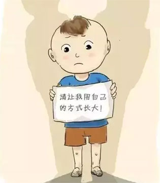 漫画,孩子成长,父母