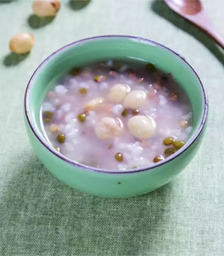 宝宝上火,绿豆莲子粥,降火粥