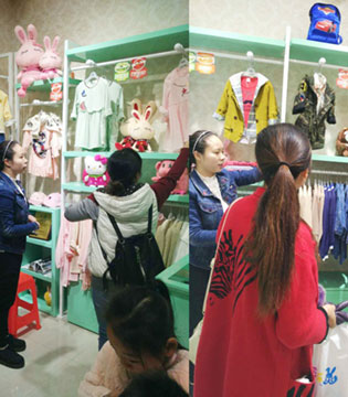 芭乐兔童装,新店开业,童装店