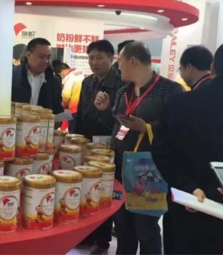 旗帜奶粉,京正孕婴童,展会