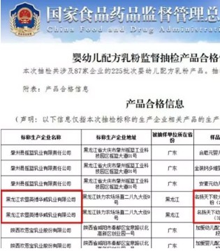 质检总局,婴幼儿配方乳粉,英博奶粉