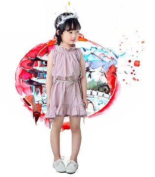 恋衣臣,童装,2017夏季,新品,时尚,舒适,穿搭,女童