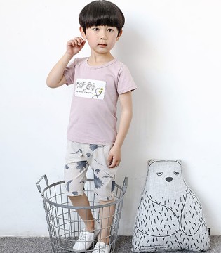 三只小熊,童装,2017夏季,新品,时尚,舒适,穿搭