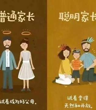 普通家长,聪明家长,区别