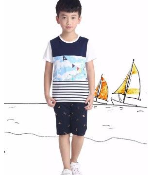 夏天,海军风,海边