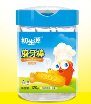 初生源,磨牙棒,辅食,宝宝长牙齿