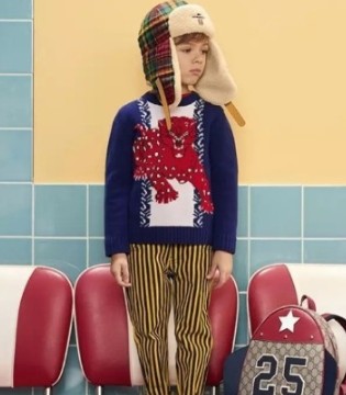 Gucci,2017冬季,童装,时尚,个性,穿搭,新品