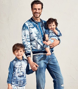 Dolce&Gabbana,亲子装,秋冬,画册,印花,时尚,个性,穿搭,杜嘉班纳