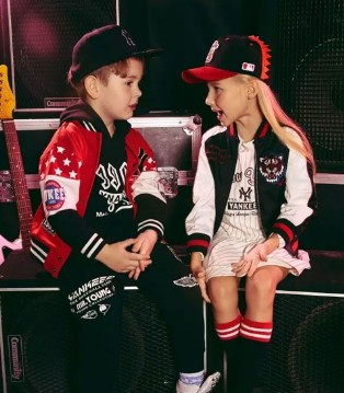 MLBKIDS,秋季,新款,棒球服