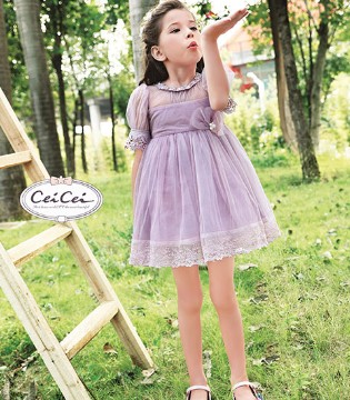 Ceicei,熙熙,品牌,童装,2017夏装,连衣裙,清爽,甜美,穿搭