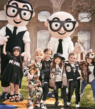 Dolce&Gabbana,2017秋冬,亲子装,时尚个性穿搭