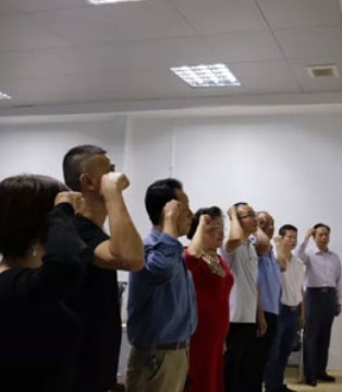 爱华,十九大精神,毛织工艺