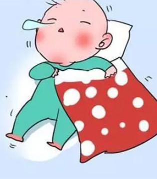 冬天,宝宝,盖被子,宝宝盖被子