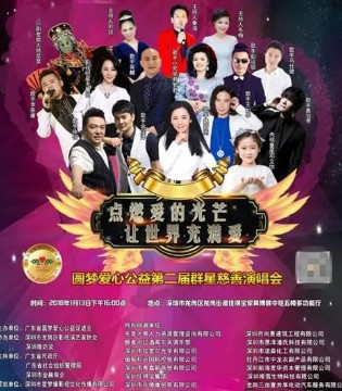 七朵童爱,圆梦爱心公益,第二届群星慈善演唱会