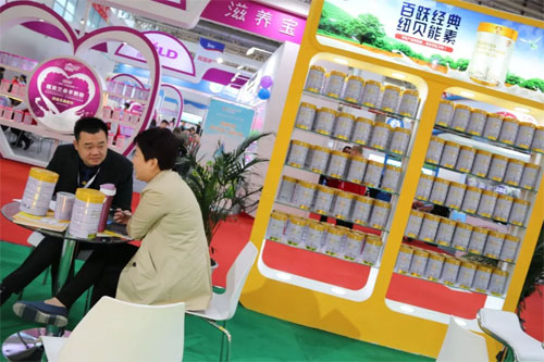 京正展会首日纽贝能素火爆现场直击 继续给你精彩