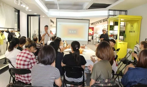 台湾清华大学 辅仁大学参访玛玛米雅童装