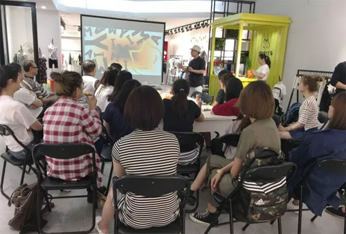 台湾清华大学 辅仁大学参访玛玛米雅童装