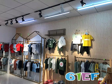 祝贺海贝童装品牌莱芜市莱钢银座新店签约试营业!