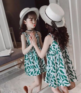 女童,碎花,连衣裙