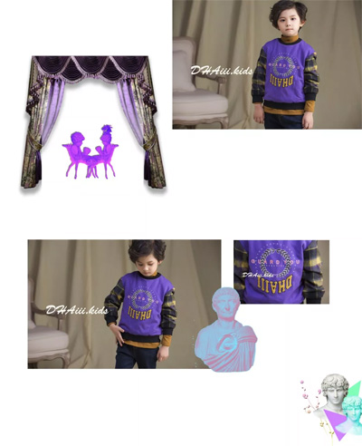 DHAiii Kids秋冬新品 自带神秘感的紫外光色