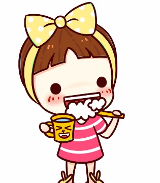 孩子 ,学会如,刷牙