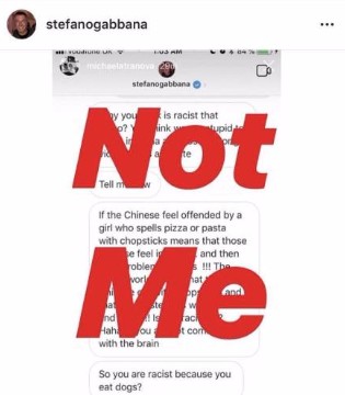 杜嘉班纳,设计师,辱华言论