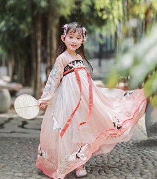 童装,女童,汉服