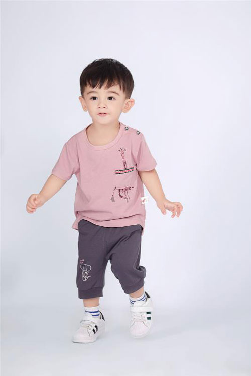 波波龙男童时尚T恤 做个满分元气 BOY