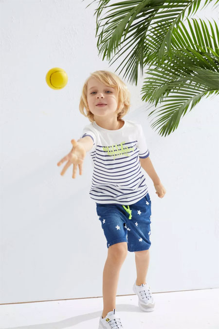 拉夏贝尔8em童装夏季新品 风一样的男孩子
