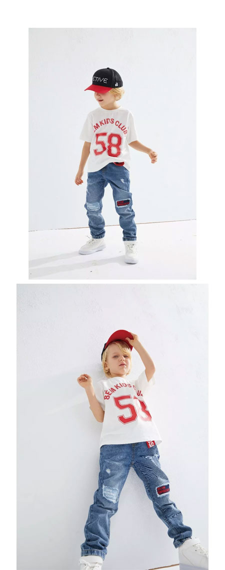 拉夏贝尔8em童装夏季新品 风一样的男孩子