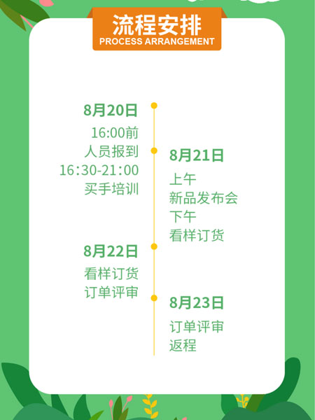 兒童 2020春夏新品訂貨會邀請函