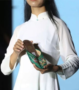 红蜻蜓,中华鞋文化,温大,金莲鞋
