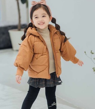 维尼叮当,童装品牌,短款面包服,搭配法
