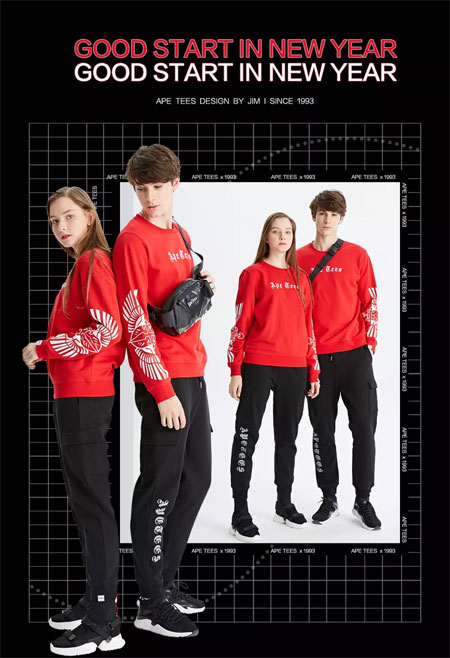 APE TEES 鼠你最红 新年一起红运当头!
