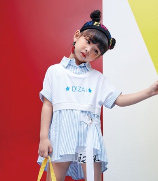 DIZAI,童装品牌,简约风,女童穿搭