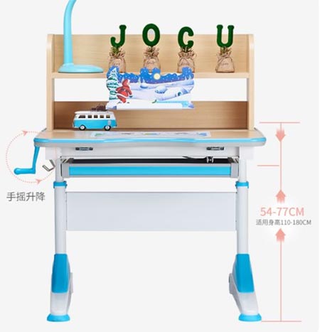 在家上网课担心孩子驼背近视?是你学习桌没选好