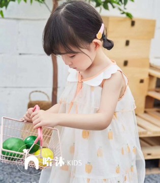 哈沐,童装品牌,女童连衣裙