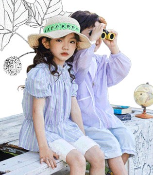 小资范,童装品牌,夏季新品,课堂穿搭