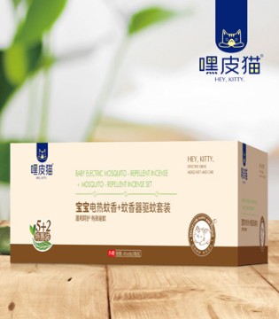 嘿皮猫,驱蚊利器,宝宝爽身粉,嘿皮猫驱蚊器