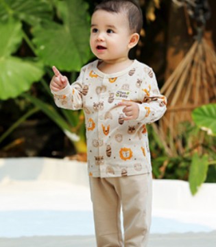 棉果果,天然彩棉服饰,幼儿家居服饰
