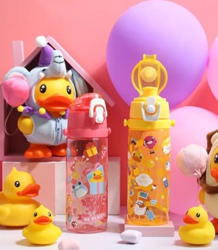 B.Duck小黄鸭,元气水杯,品牌,创意好物