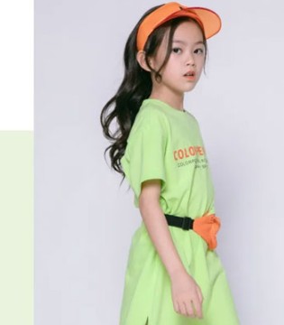 彩色笔童装,彩色笔新品,T恤裙
