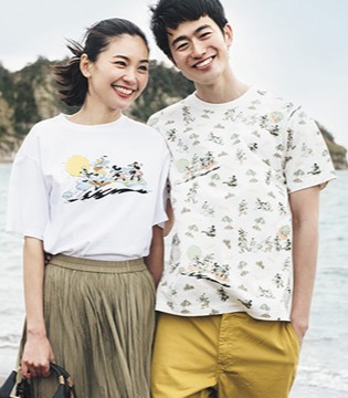 优衣库,UNIQLO,迪士尼,情侣装