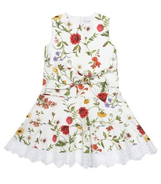 Oscar de la Renta,连衣裙,A字裙