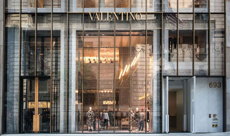 Valentino,华伦天奴,纽约,零售环境
