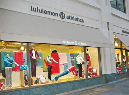 露露柠檬,Lululemon,休闲服饰,居家健身