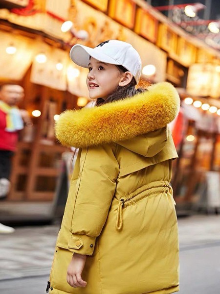琪琪熊童装童装品牌2020冬季羽绒服外套