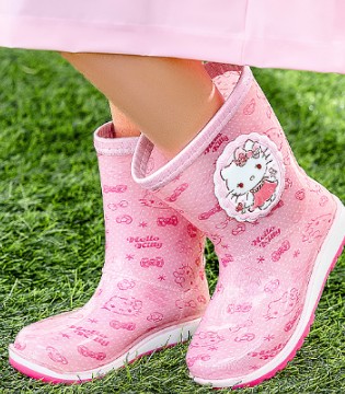 HELLO KITTY,儿童雨鞋,品牌童鞋